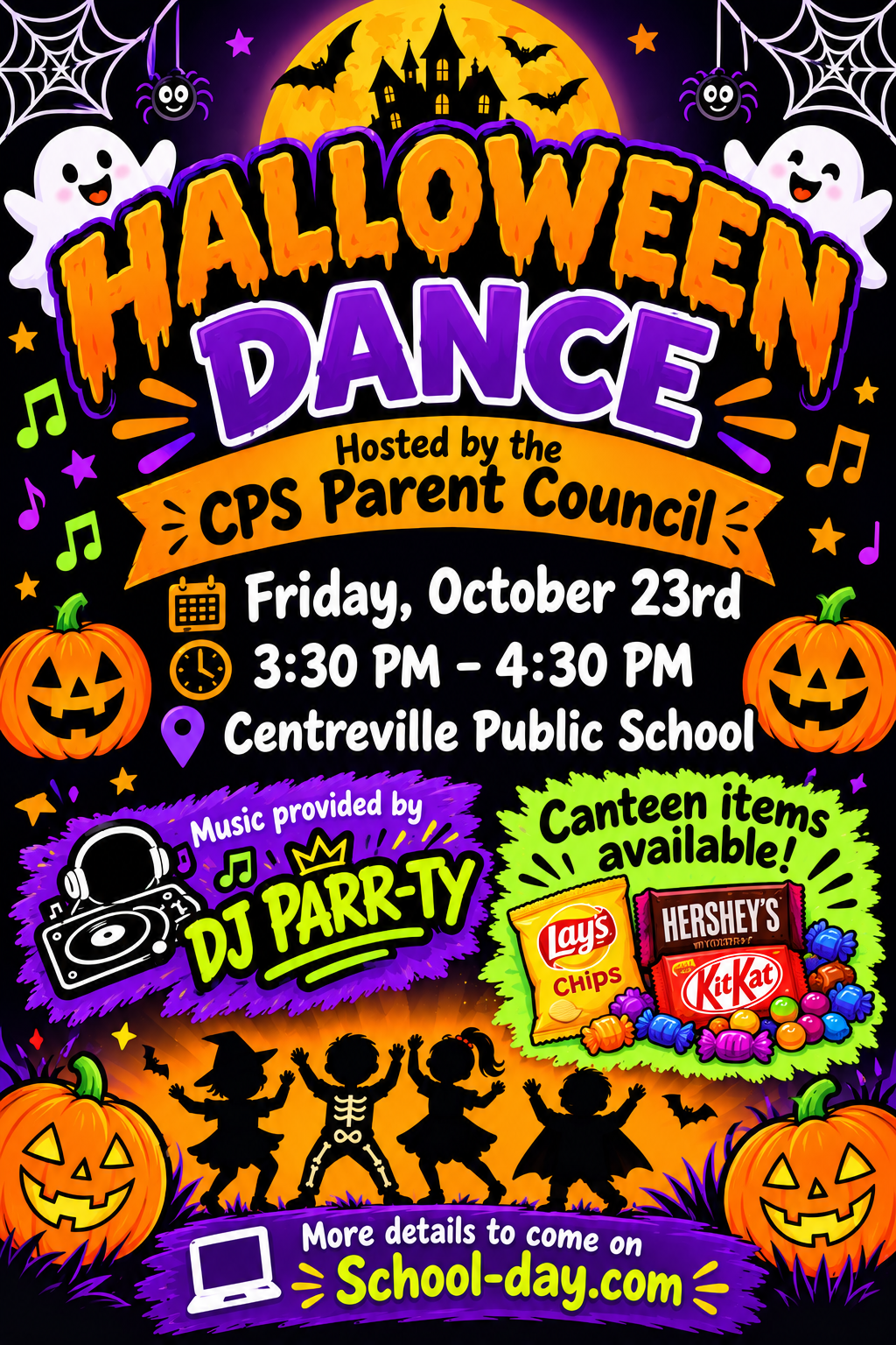 CPS Halloween poster